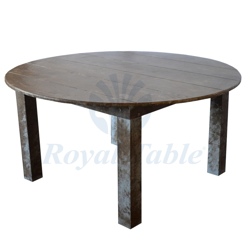 MESA REDONDA DE MADERA