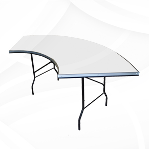 Mesa Serpentina MDF en Renta y alquiler