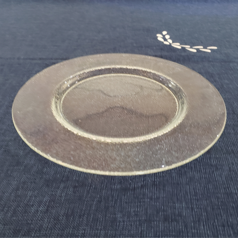 RENTA PLATO BASE VIDRIO PANAL 34.5 CM