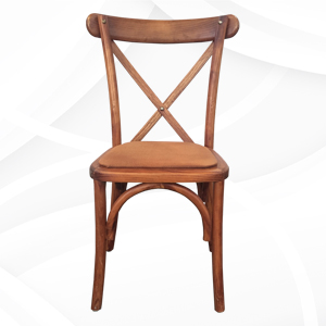 Rentamos Sillas Bistro Cruceta de madera