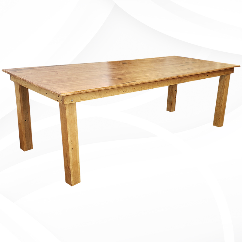 RENTA MESA RECTANGULAR PATAS RECTAS