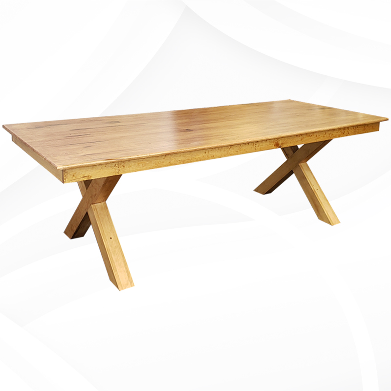 RENTA MESA RECTANGULAR PATAS EN X