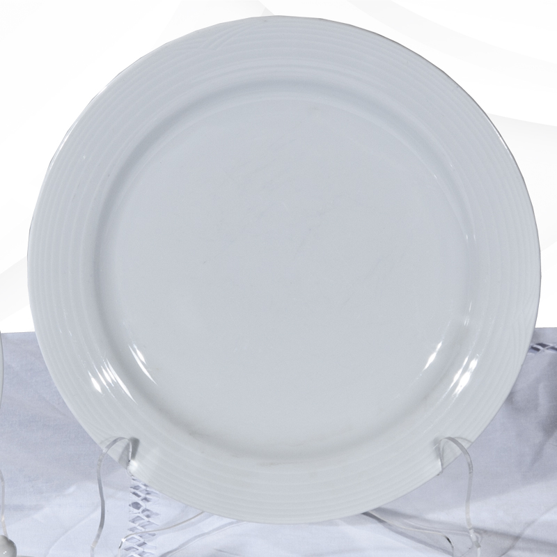 RENTA VAJILLA NORITAKE ARCTIC WHITE DECORADO PALOMA