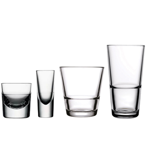 Vasos Grande fondo blanco