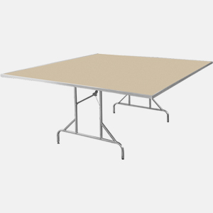 Mesas Cuadradas de MDF Plegables