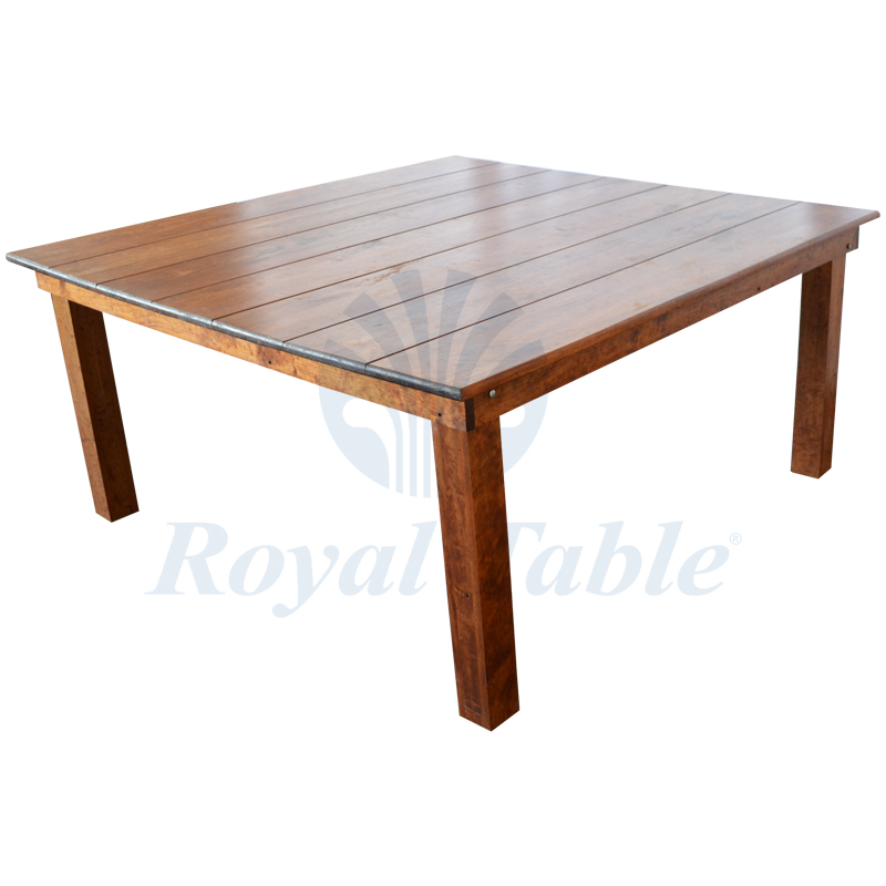 MESA CUADRADA DE MADERA