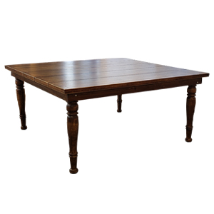 Mesa pde madera patas redondas fondo blanco