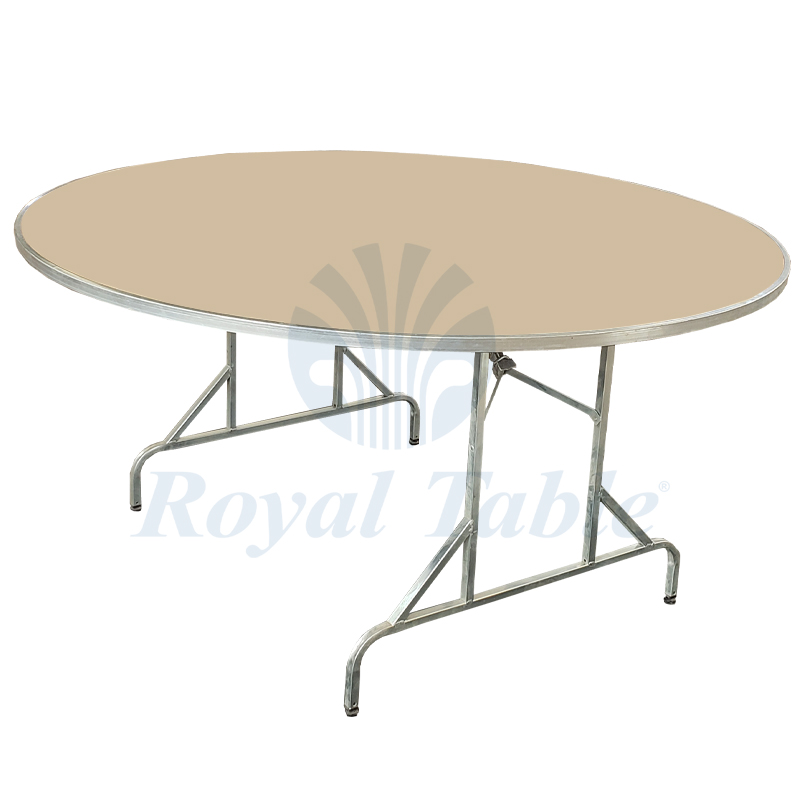 Mesas Redondas de MDF Plegables