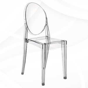 Sillas Victoria Ghost de Resina en Renta y alquiler