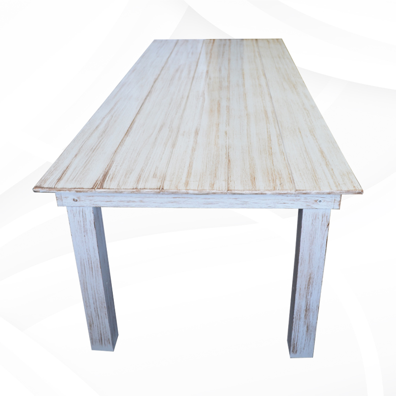 RENTA MESA RECTANGULAR PATAS RECTAS