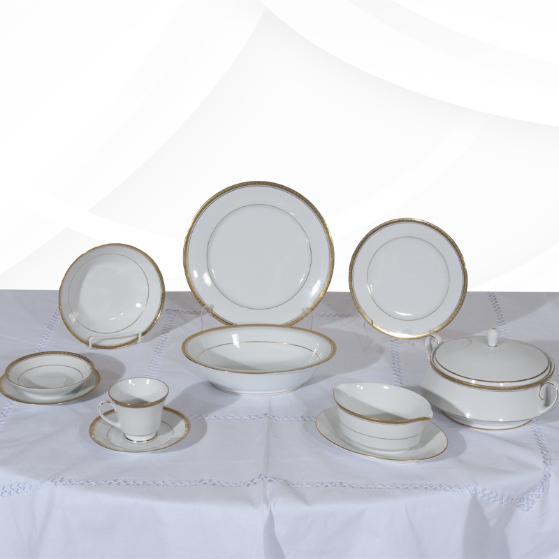 RENTA DE VAJILLAS NORITAKE GOLDEN (BLANCA CON FILO DE ORO)